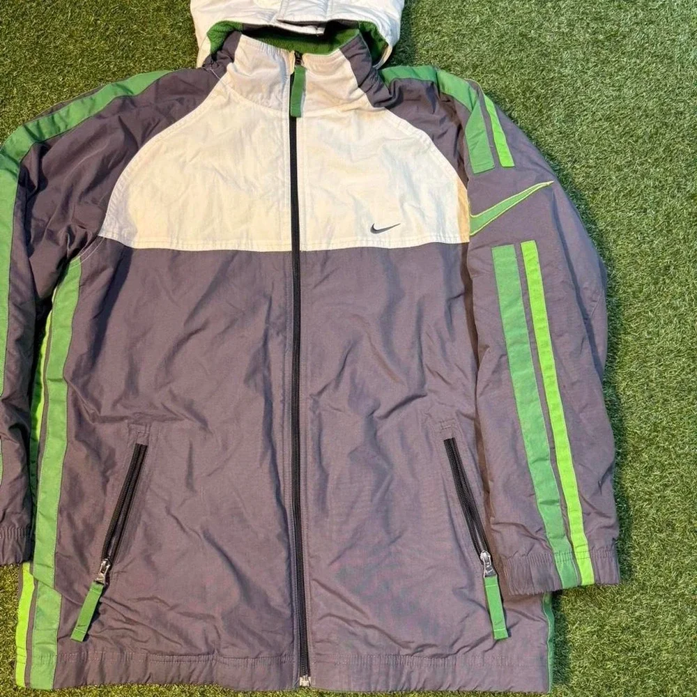 Vintage Nike Reversible Hooded Jacket (Approx. Size L/XL)
